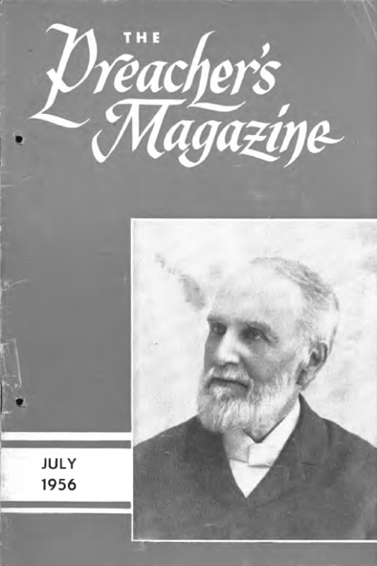 Title Page of Preacher's Magazine Photo of Daniel Steele