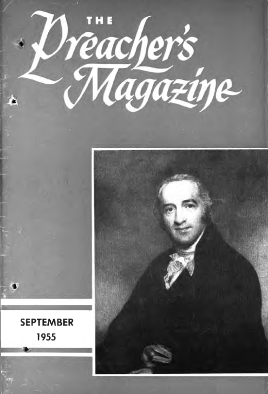 Title Page of Preacher's Magazine Portrait of Charles Simeon