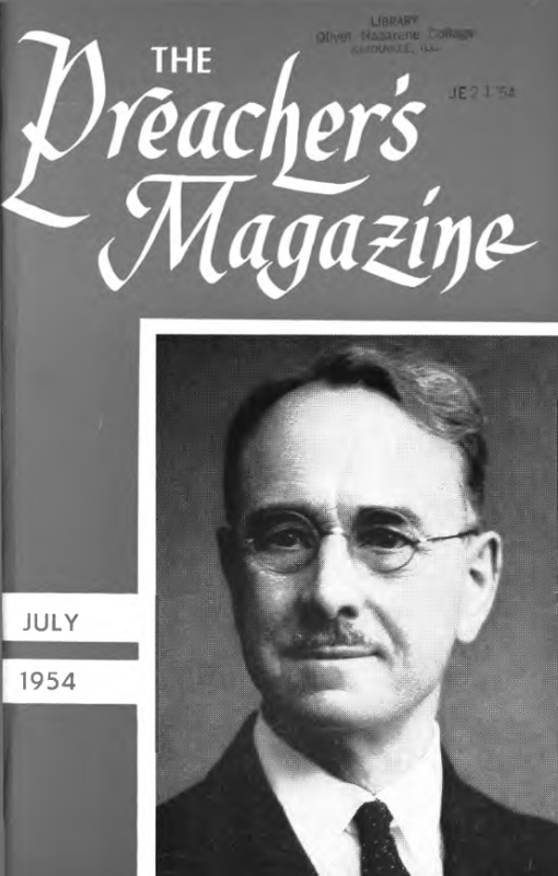 Title Page of Preacher's Magazine Photo of J. G. Morrison