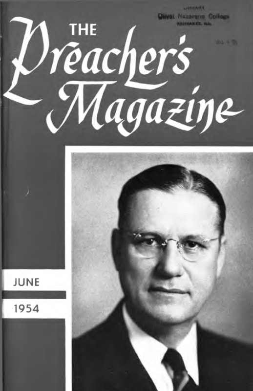 Title Page of Preacher's Magazine Photo R. T. Williams