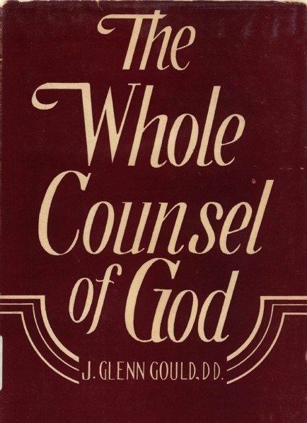 Image of book cover The Whole Counsel of God