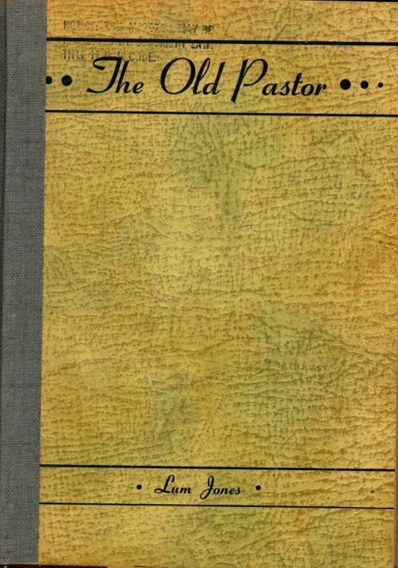 cover image for The Old Pastor