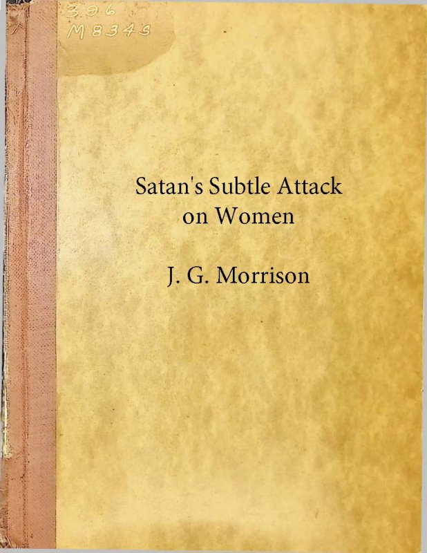 Image of Book Cover Satan's Subtle Attack on Women