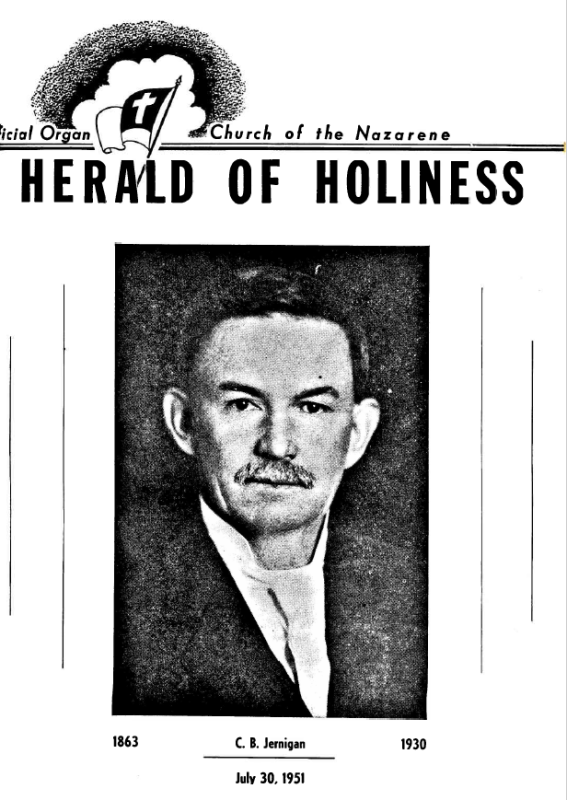 Title Page of Herald of Holiness - July 30, 1951
