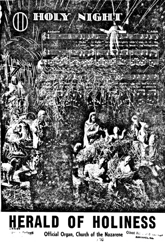 Title Page of Herald of Holiness - December 11, 1950