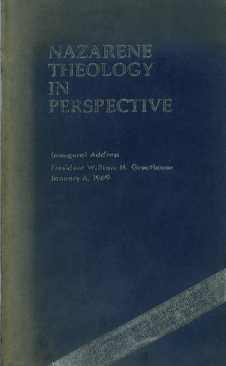Cover of Nazarene Theology in Perspective