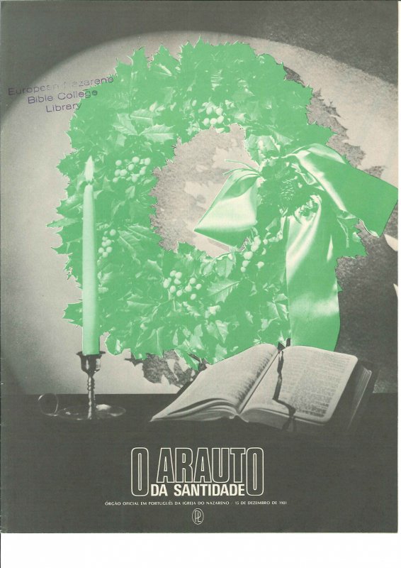 O ARAUTO DA SANTIDADE - 15 DE DEZEMBRO DE 1981