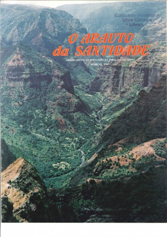 O ARAUTO DA SANTIDADE - MARÇO 1985