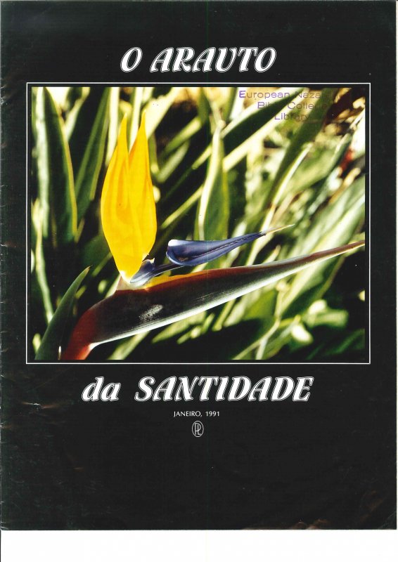O ARAUTO DA SANTIDADE - JANEIRO 1991