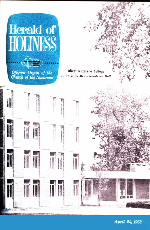 Herald of Holiness - April 24, 1963