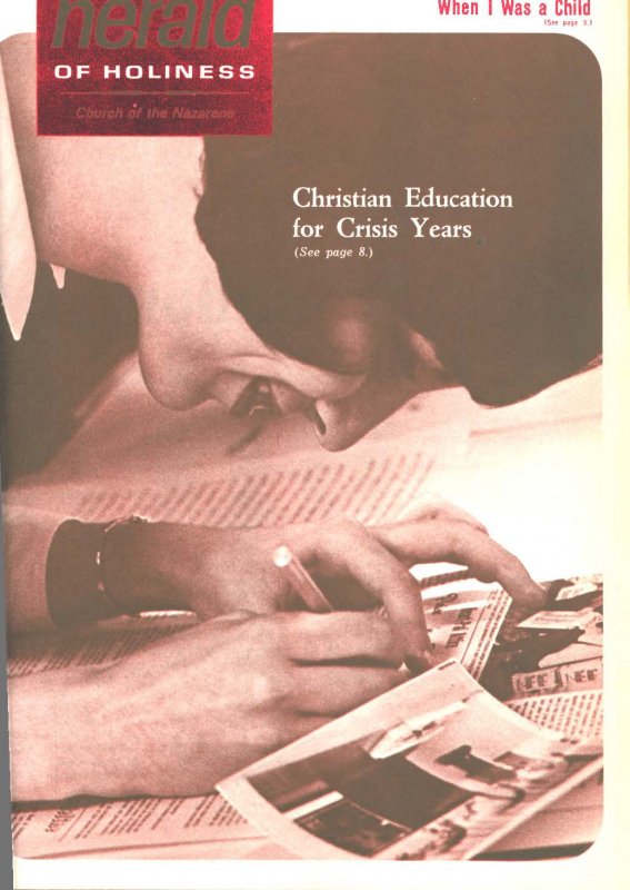 Herald of Holiness - April 5, 1967