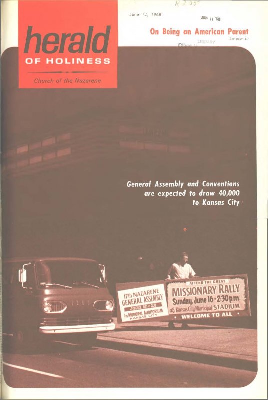 Herald of Holiness - June 12, 1968