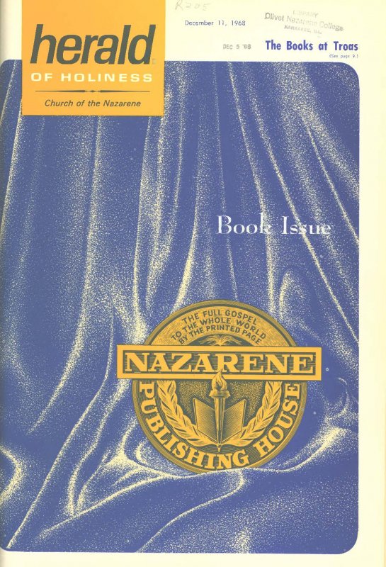 Herald of Holiness - December 11, 1968