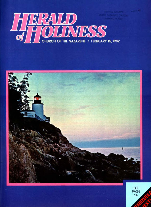 Herald of Holiness - February 15, 1982