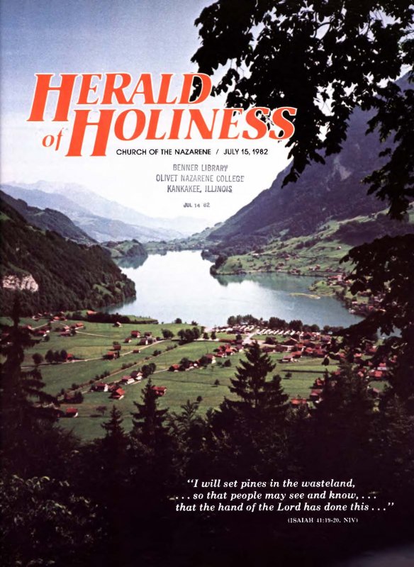 Herald of Holiness - July 15, 1982