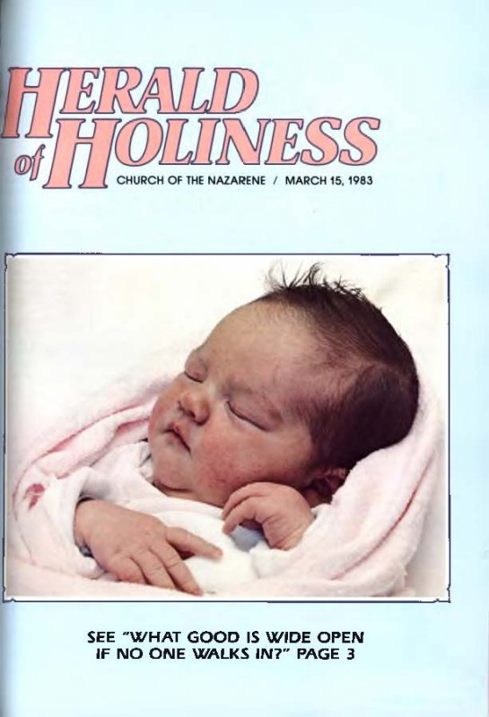 Herald of Holiness - March 15, 1983