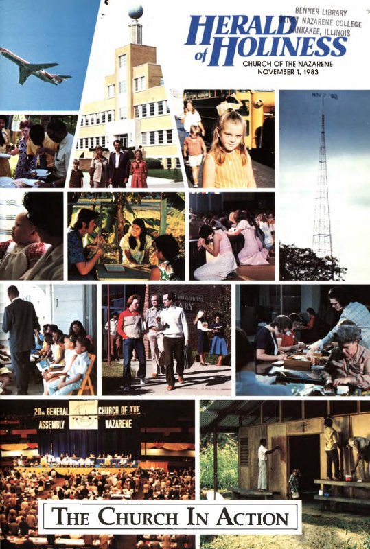 Herald of Holiness - November 1, 1983