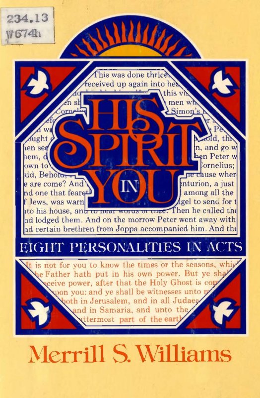 His Spirit in You: Eight Personalities in Acts